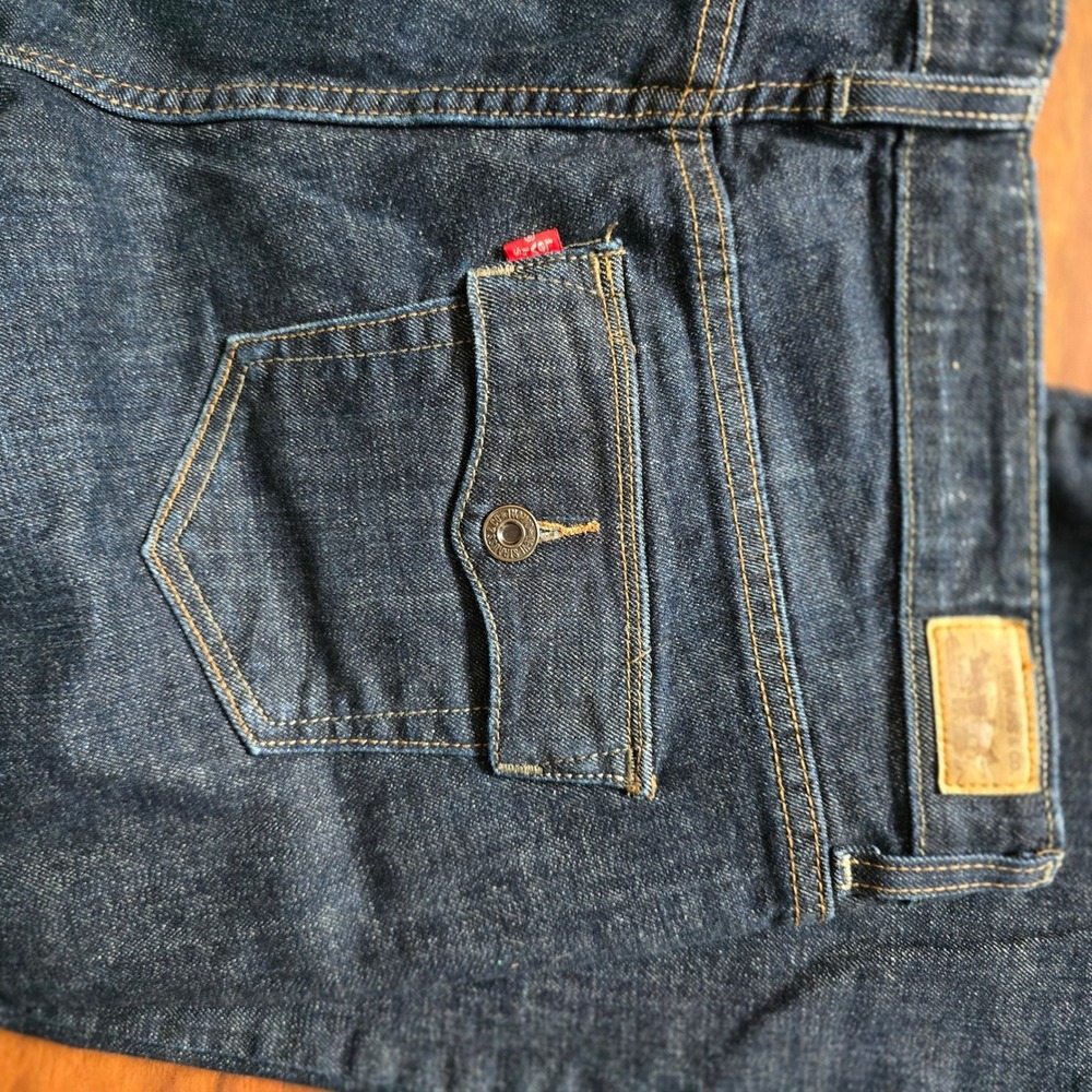 Levis 512 Perfectly Shaping Bootcut Jeans Womens 20W Medium Dark Wash Blue Denim - Picture 5 of 8